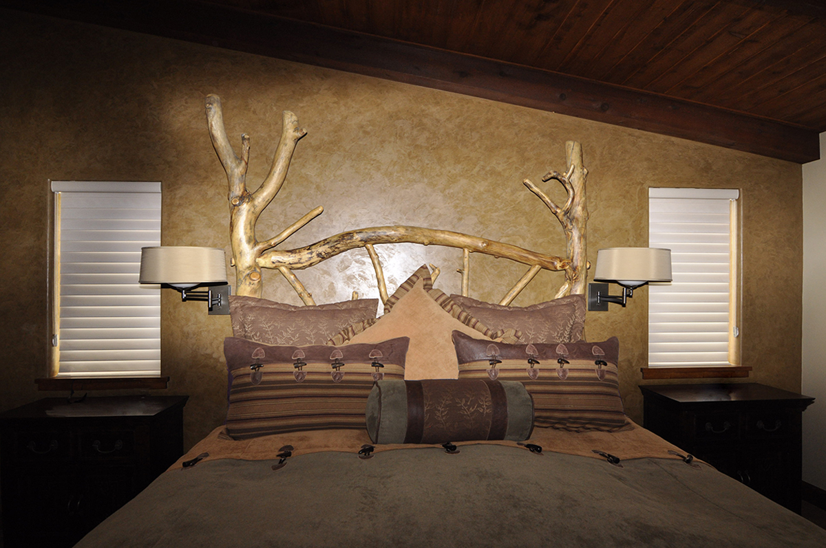 Mountain Living Interiors and Design, bedroom